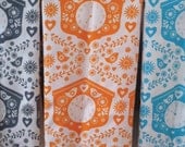 clock tea towels (set of 3)