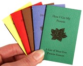 How I Get My Protein Mini Book for Vegetarians/Vegans (Spinach)