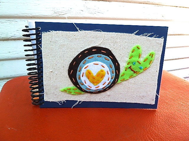 Snail  Mini Notebook