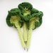 crocheted Leaf Lettuce Pen Cozy