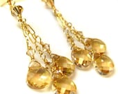 Affordable Handmade Swarovski Custom Order Bridal Bridesmaid Earrings Jewelry Wedding Accessories Costume Pearl Crystal Unique - Securitas