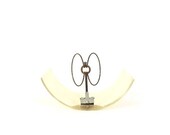 Mid-Century Plastic Sconce Shade