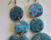 stars and heart earrings