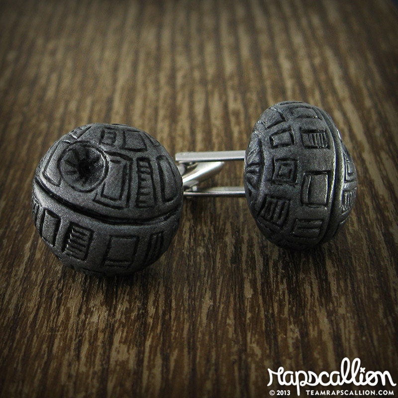 Death Star Inspired Cufflinks