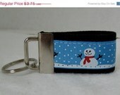 Anniversary Sale Snowman Key Fob Mini Winter Key Chain Zipper Pull