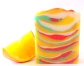 Sweet Citrus Bar Soap Organic Shea Butter Cocoa Butter Vegan Mother's Day Gift