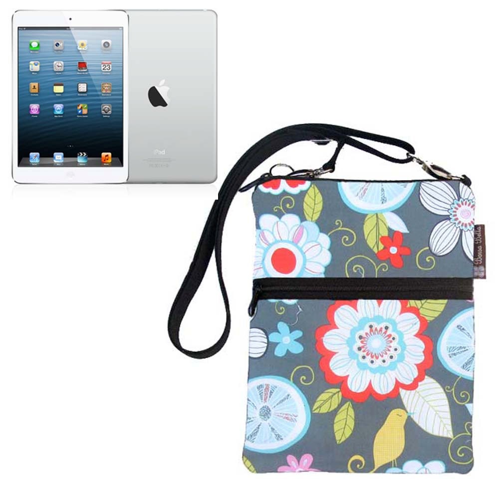 iPad Mini Bag / iPad Mini Case / iPad Mini Cover / iPad Mini Sleeve / TRAVEL BAG  - Hula Fabric