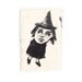 Little Witch monoprint fine art print