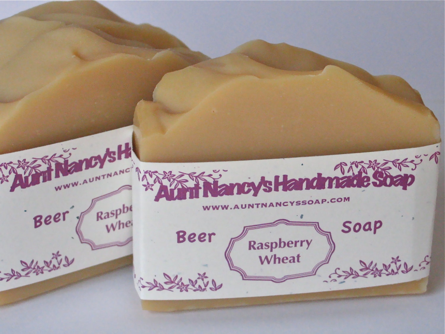 Raspberry Wheat Beer Soap