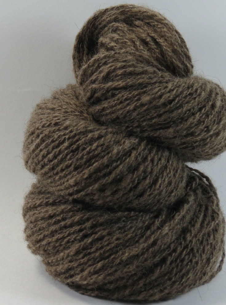 Handspun Natural Yarn -- Heritage -- Bison/Buffalo, 1.9 oz/53 gr, 135 yards