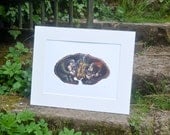 Soup & Pipe - Archival giclée print in mount
