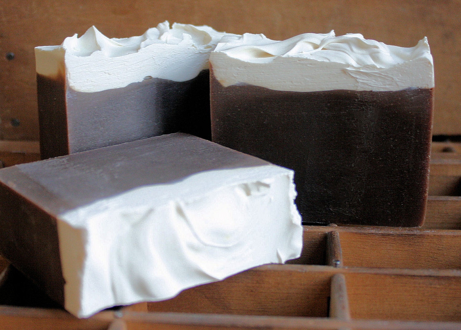 Chocolate Cream Goat Milk Cold Process Soap