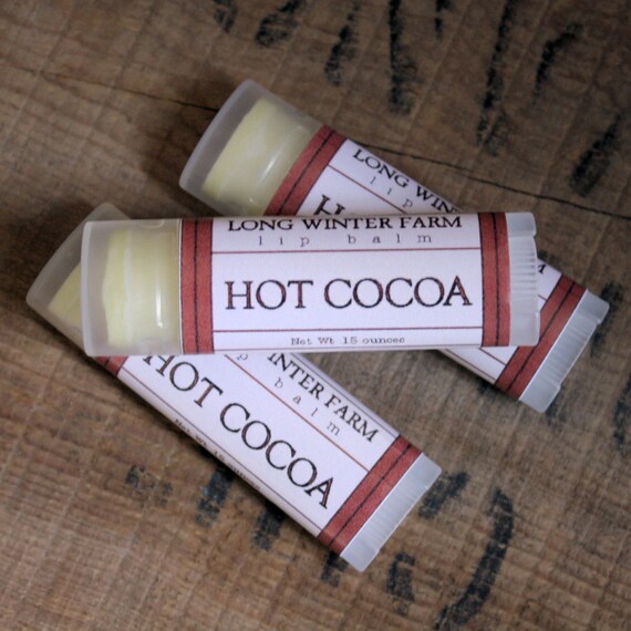 Hot Cocoa Lip Balm - One Tube