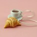 Coffee and Pastry Earrings