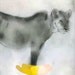 CHARITY / lioness poster/archival print