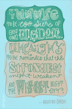 Textable Quote by Gandhi- Textable Art for Smartphone or Tablet