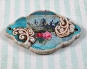 Vintage Chic Fancy Cloud Pendant   0413-01