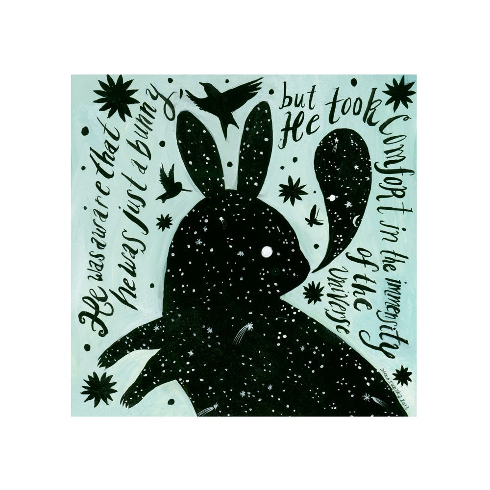Cosmic Bunny Limited Edition Archival Inkjet Print