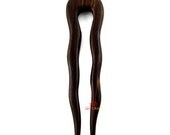 Striped Ebony Hairpin Handmade