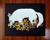 Allegory of Wisdom silkscreen print