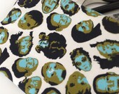 medium zipper pouch Faces and Places