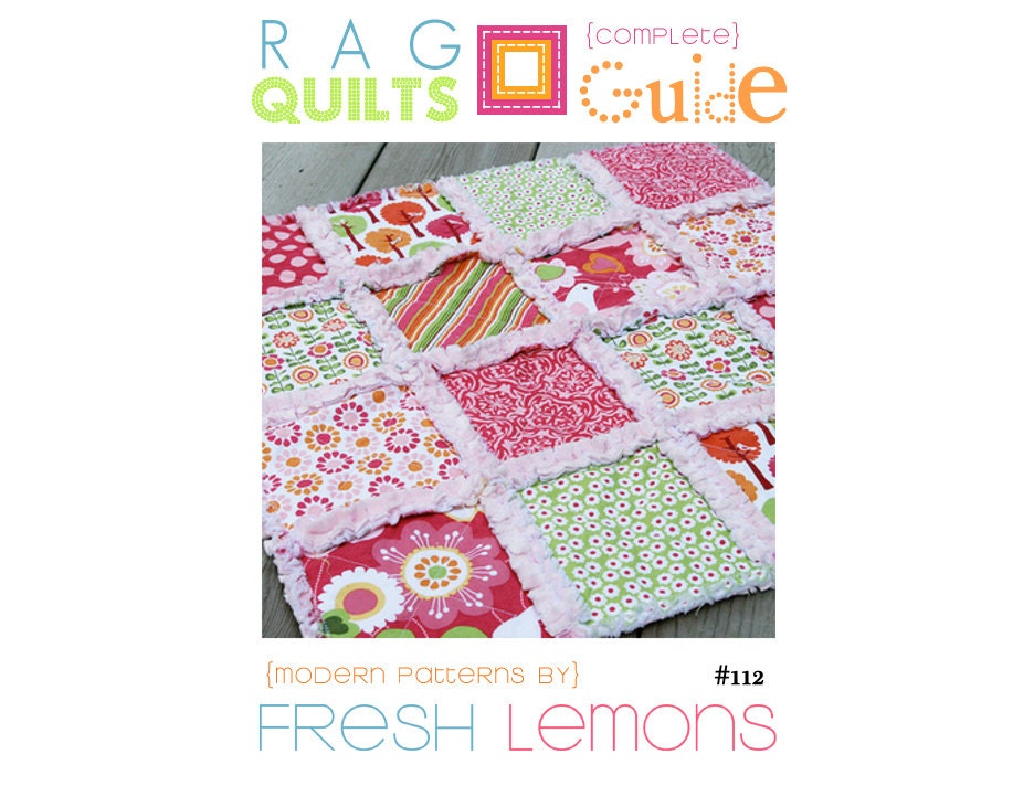 Sewing Pattern - Rag Quilt Instructions