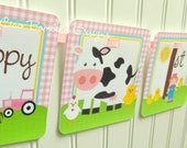 Down on the Farm Banner for GIRLS