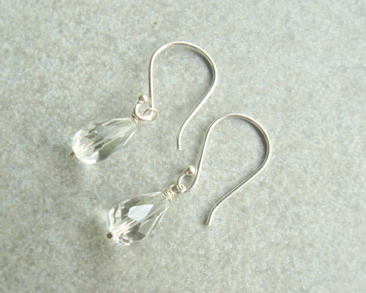 Bling Sterling Silver Earrings