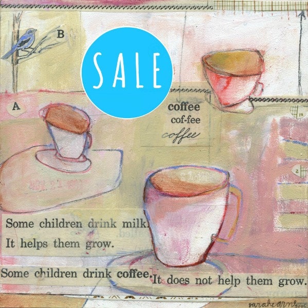 SALE- coffee coffee coffee