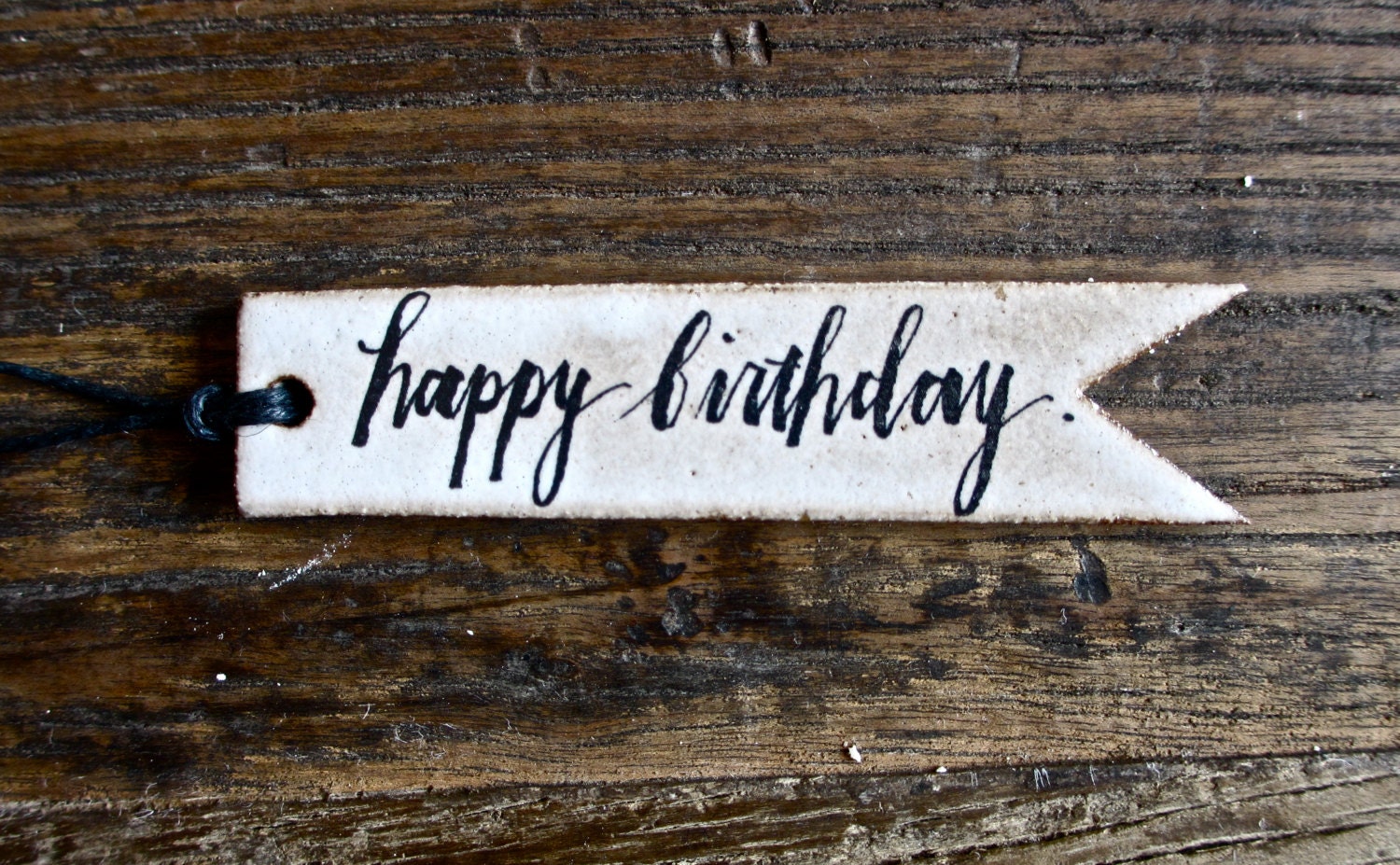 gift tag (happy birthday).