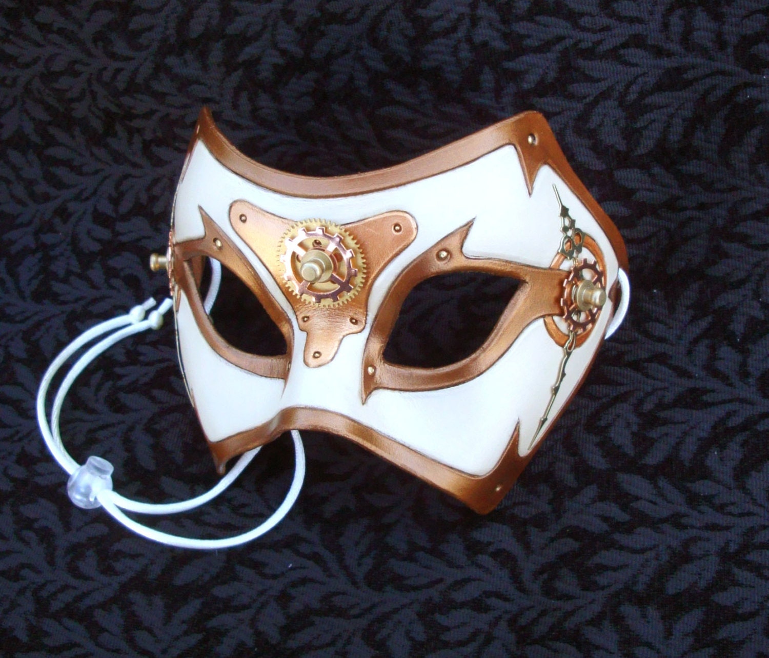 Time Bandit V39... original mixed media handmade steampunk mask