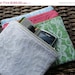 25% OFF Bridal Sale Bridesmaids Gifts: Set of 8 Choose Your Own Lace Color Combination Cosmetic/Carry All/Cellphone Zipper Pouch Free Shipp