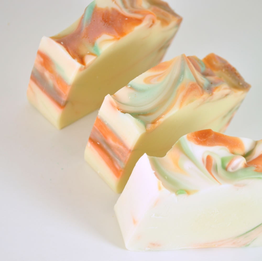 Handmade Mango Soap - Cold Process Shea Butter Soap
