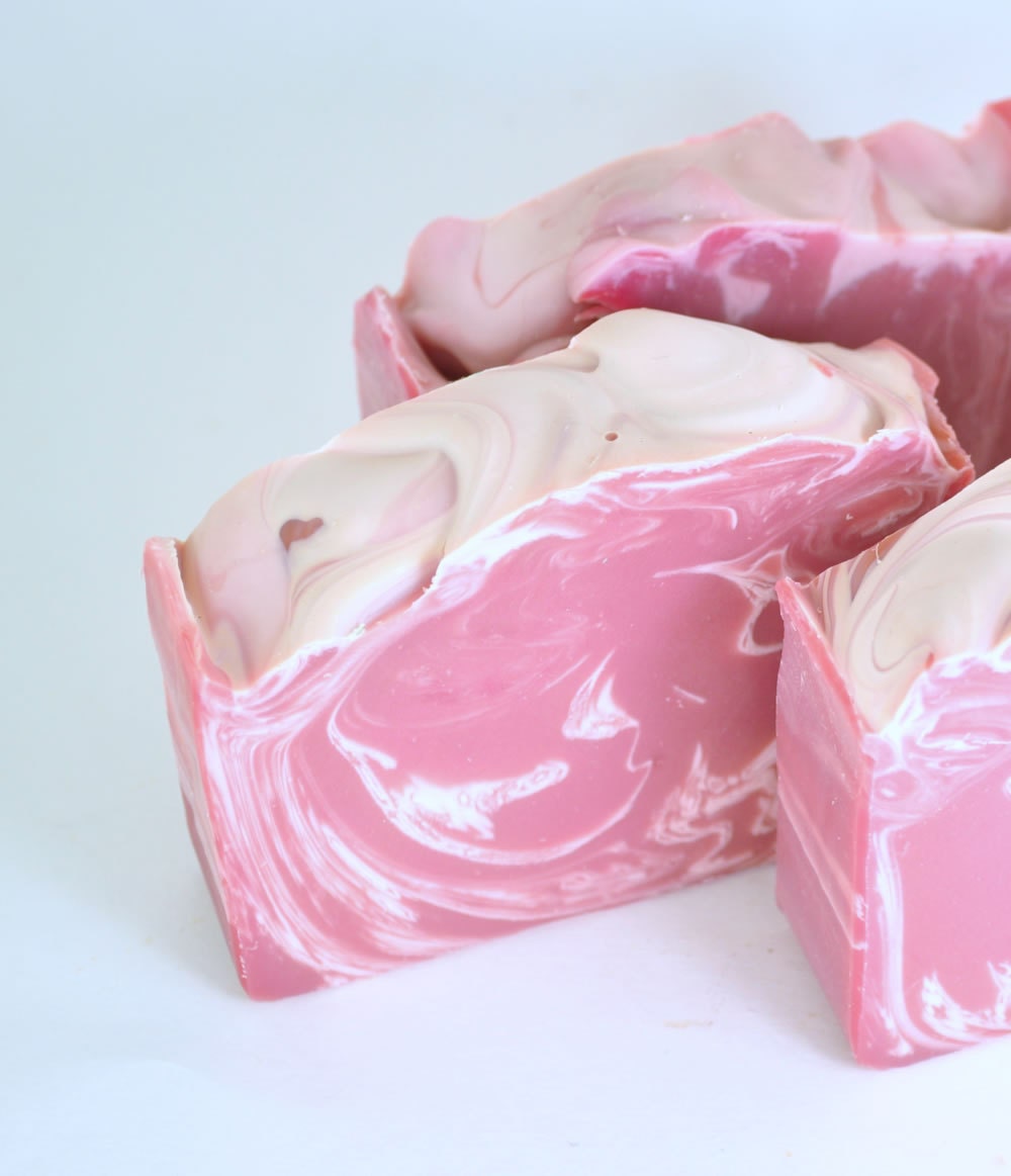 Pomegranate Soap - Handmade Cold Process Shea Butter Soap