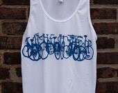 Bike Stack  Bicycle Art Tank Top