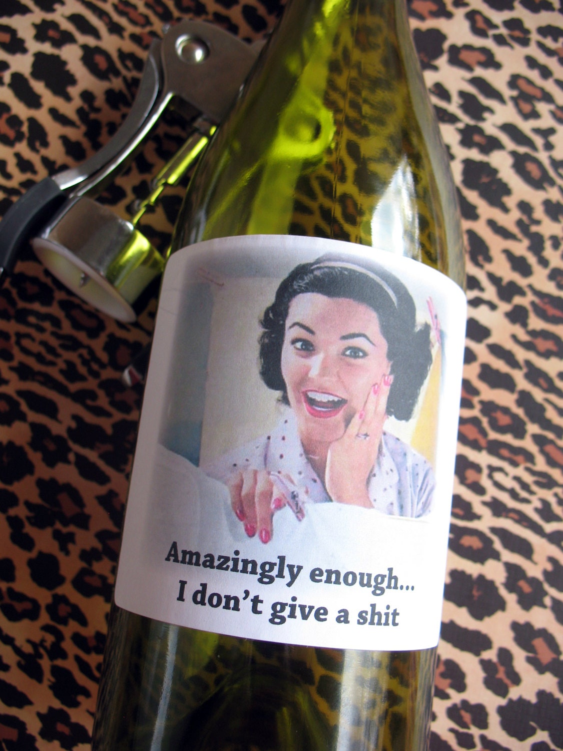 Funny mom wine/booze labels. Set of 6 hilarious mom designs. Funny Mothers Day