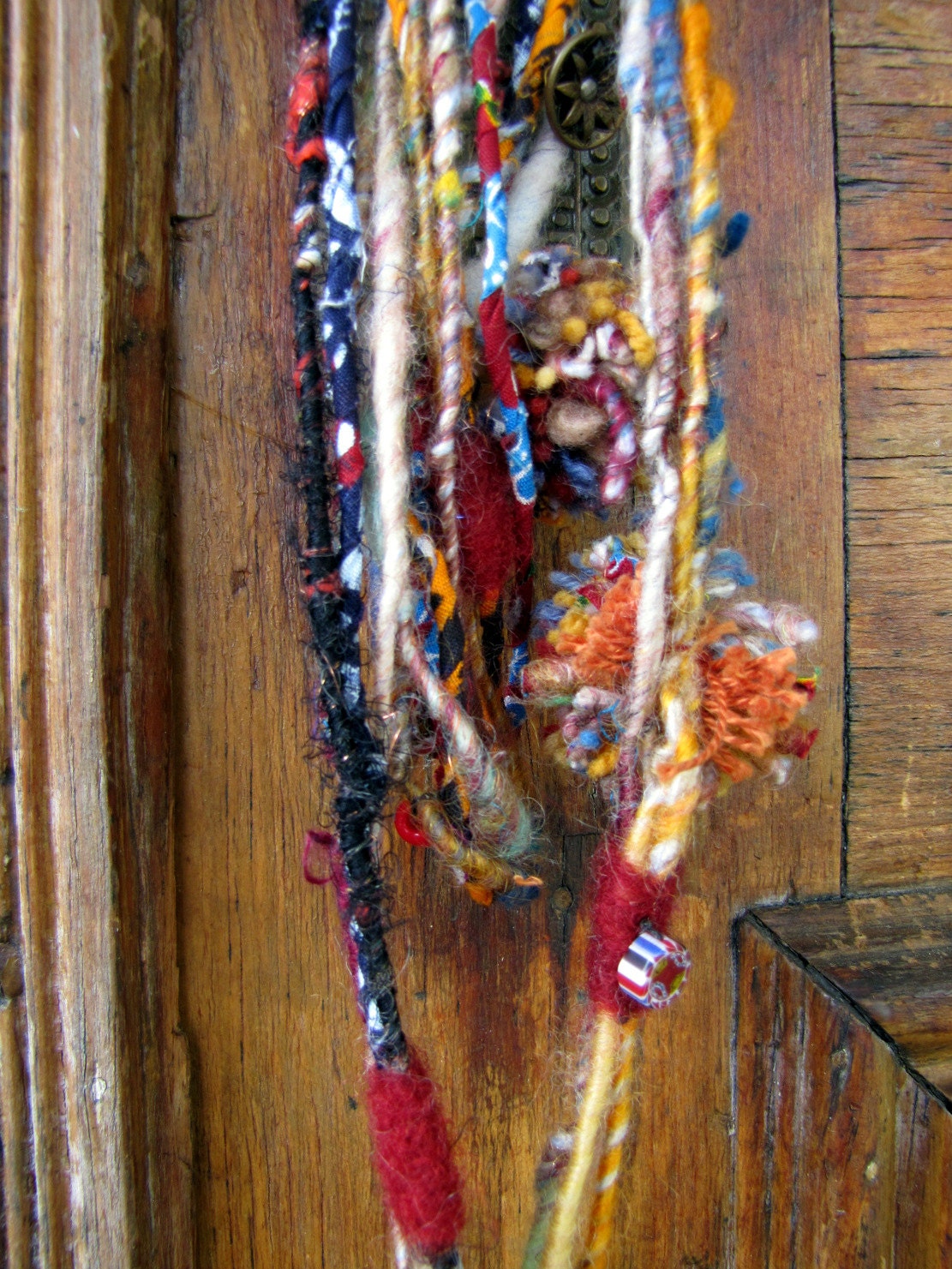 Fiber Art Necklace No.3