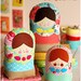 Mod for Matryoshka PDF Sewing Pattern Babushka Russian Dolls Instant Download