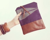 GEOMETRIC CLUTCH. Chevron Pouch. Arrow Clutch. Grey Clutch. Purple Clutch. Leather Pouch.
