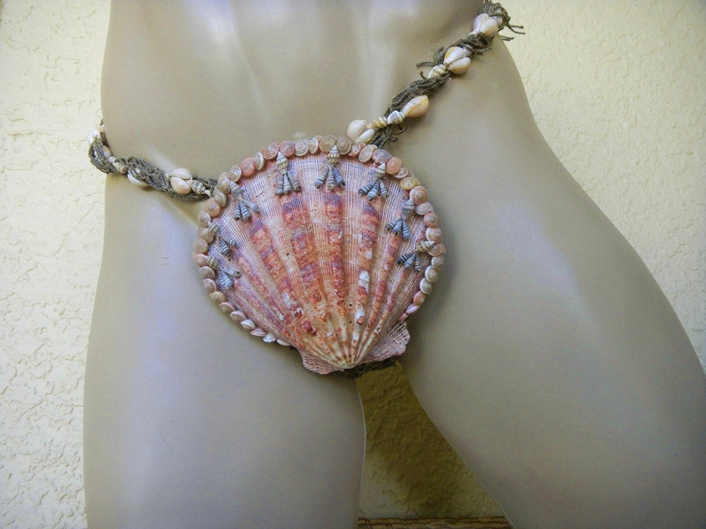 Shell Man, Mannequin, Male Torso, Beach Decor Art, Male Nude