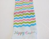 Happy Easter Fingertip Hand Towel Plastic Bag Holder