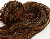 Handspun hand dyed merino yarn 3.2ozs 194yards Autumn splendour