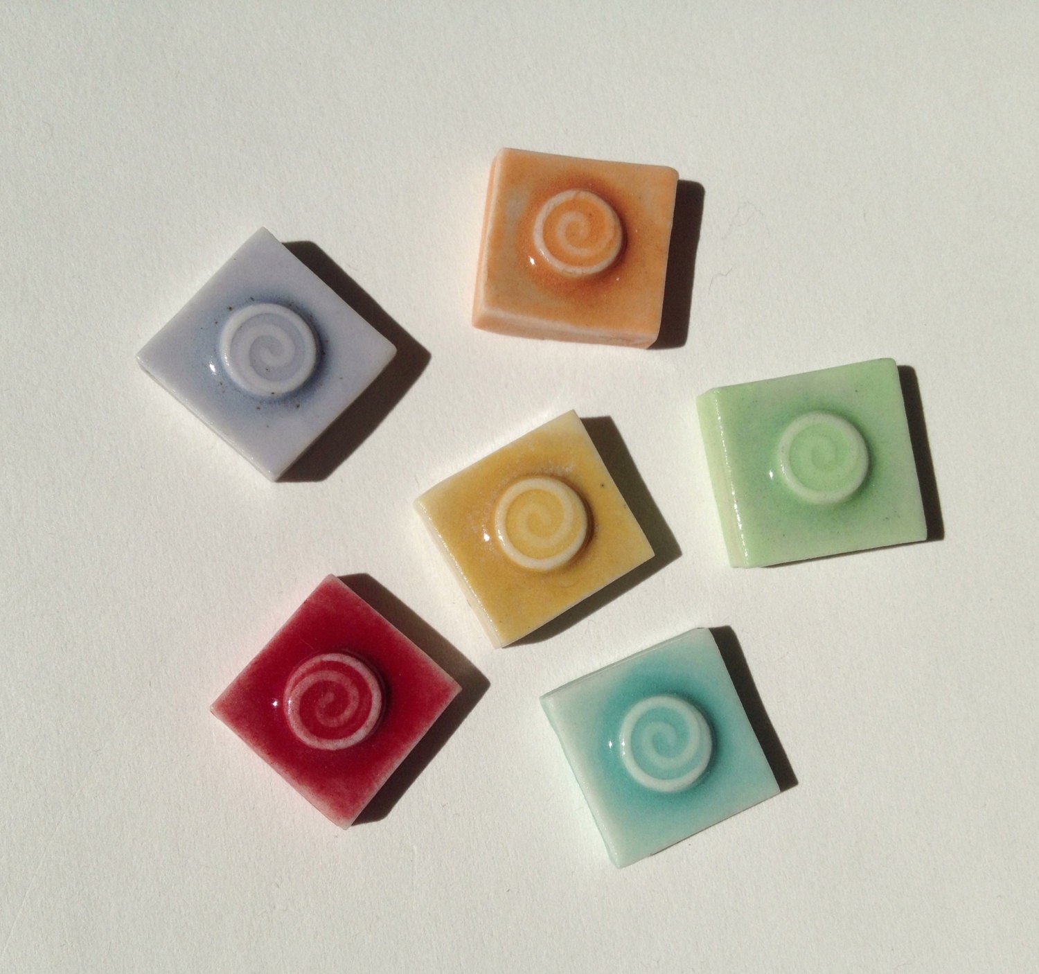 Porcelain Mosaic Tile Small Swirl