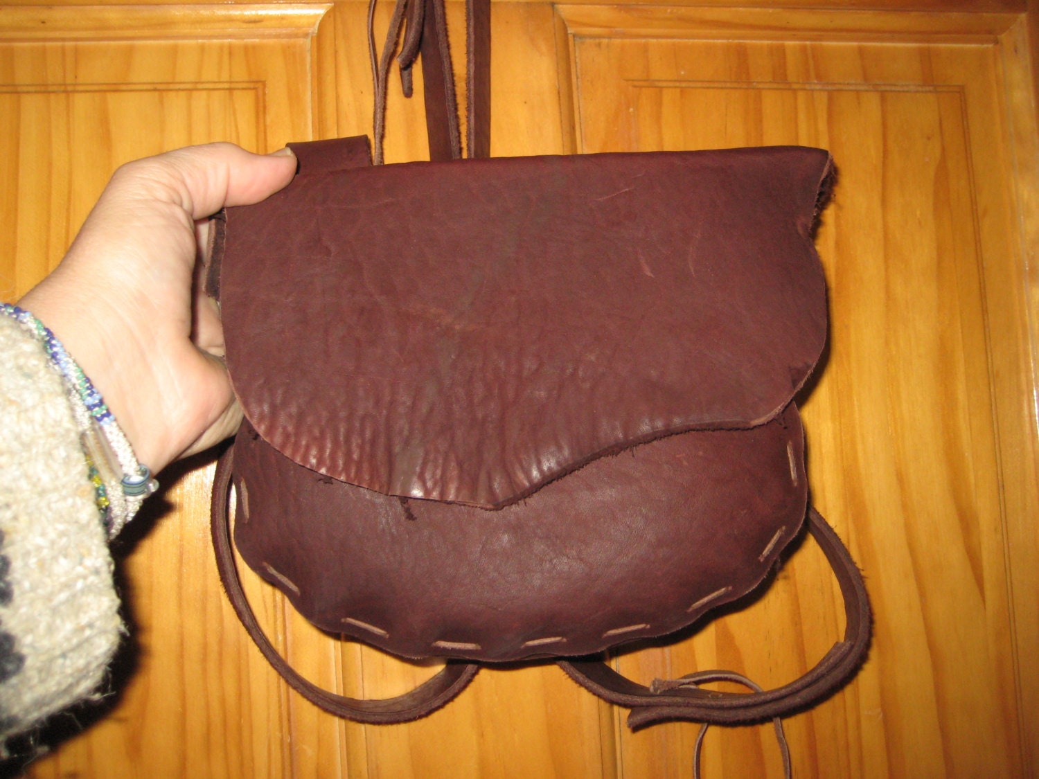 Made to Last Leather Bag- Simply Brown