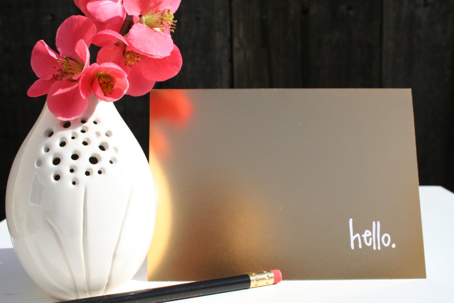 Hello Gold Card (print)