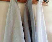 Gray Linen Tea Towel, Kitchen Linens