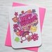 Birthday Card - Teenage Stickers - Notecard, Birthday, Stickers