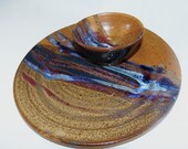 Pottery Chip and Dip Platter Made to Order