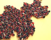 Autumn Amber - Freeform Beadwoven Bracelet with Natural Amber Beads