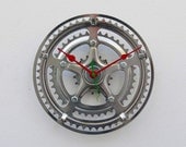 Recycled Bike crank clock
